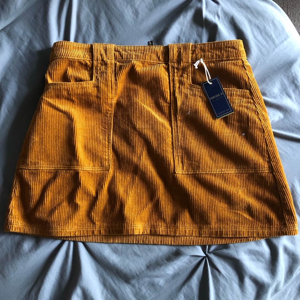 Corduroy skirt